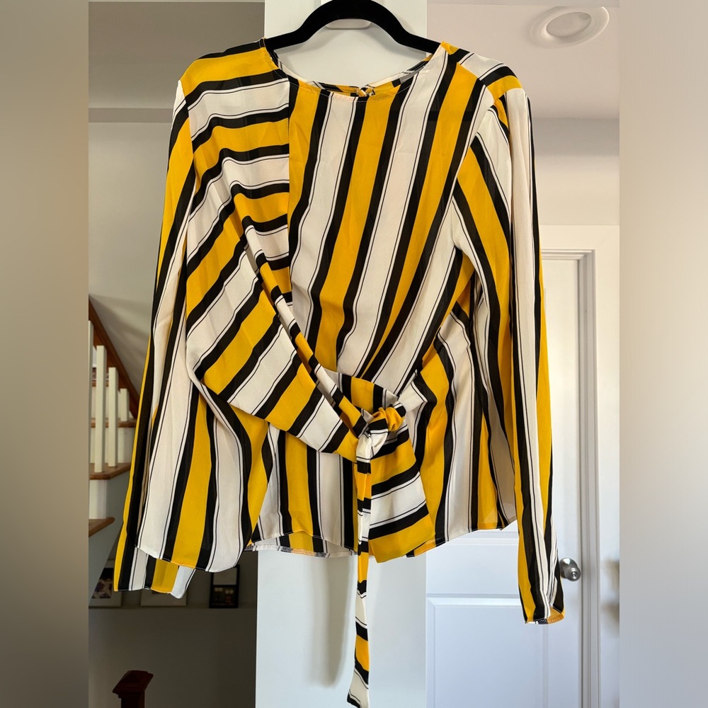 ASOS Striped Blouse - Size 12